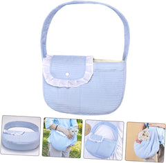 Totority Cat Dog Carrier Backpack Portable Pet Travel Carrier Comfortable Shoulder Straps Storage Pocket