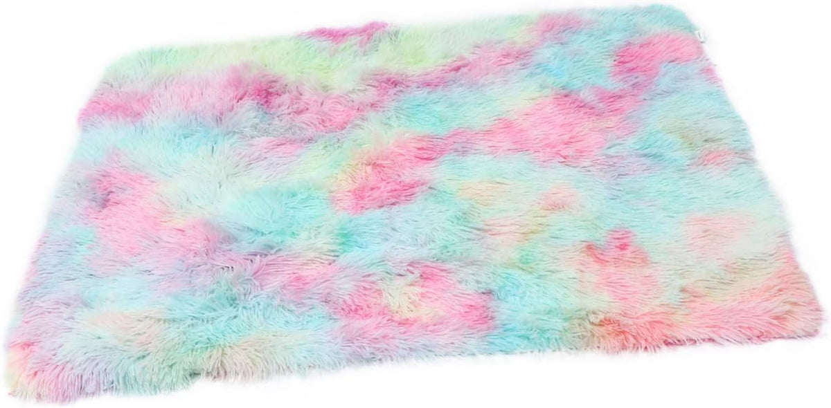 Toyvian Cozy Double Layer Pet Bed Mat Cat and Dog Sleep Warm Cushion Plush Pet Throw Blanket