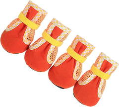 Pet Comfortable Shoes Set Permeable Dog Boot Comfortable Dog Booties Ensuring and Comfort