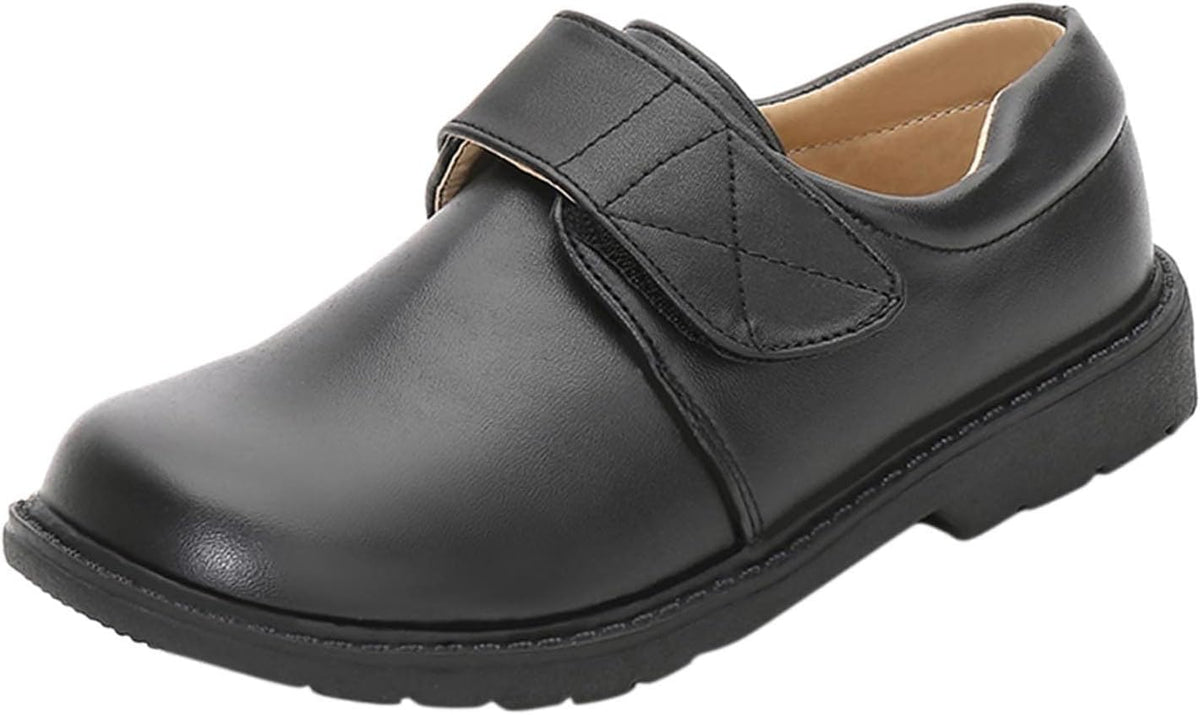 sfdgfhyf Little Kid First Walking Shoes Fashion Summer and Autumn Boys Leather Shoes Boots Thick (White, 11.5-12 Years Big Kids)