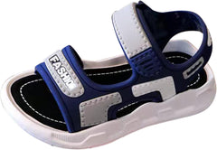 Home Slippers for Children Kids Cartoon Soft Sole in Summer Comfortable Boys Sandals Big Kid Sandals (Grey, 3.5-4 Years)