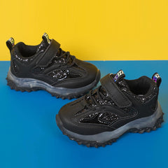 Toddler Baby Boys Girls Light Up Slip On Sneaker Rubber Thick Bottom Non Slip Sports Shoes Fashion Casual Shoes