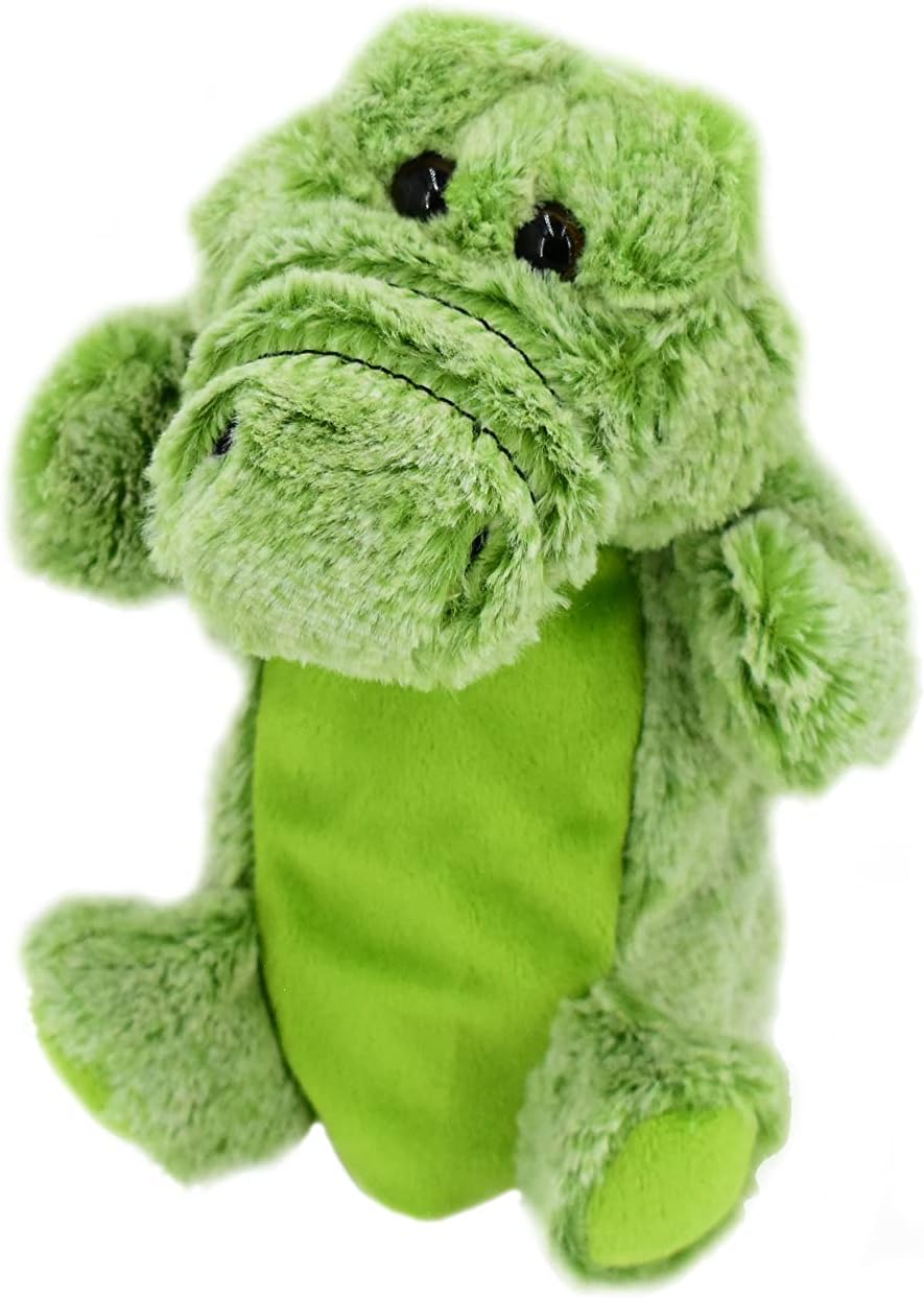 Alligator, Crocodile, Very Nice Plush Animal Puppet, Toy, Figure, Model, Stuffed Puppet 9" CWG301 BB99