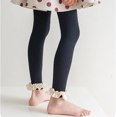 Girl Stretchy Stockings Spring Soft Tights Pantyhose Pants Leggings For Kid Children 6-60 Months Little Girl Leggings School