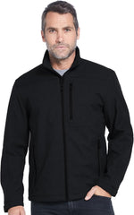 Weatherproof Men's Softshell Jacket – Wind & Water Resistant – Breathable, Lightweight Outdoor Coat