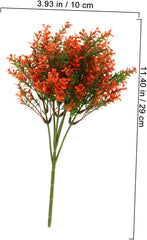 Artificial Flower Decor Simulated Green Plant for Home Office Wedding Party Decorations Plastic Material Easy to Care Photo Shooting Accessory