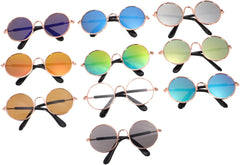 BESPORTBLE 10pcs Pet Dog Puppy Cat Sunglasses Dog Goggles for Small Round Lens Design Comfortable for Kitten and Puppy