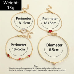 Elegant Bangle Cuffs for Ladies Sophisticated Cuff Set Beautiful Jewelry Present for Her