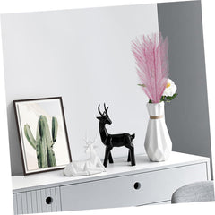 50Pcs Artificial Floral Arrangement Decor Realistic Simulation Plants with Fluffy Texture Flexible Cloth Material Random Colors for Wedding Home Garden Centerpieces Random Color