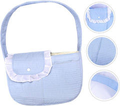 Cat Shoulder Carrier Sling Bag Lightweight Pet Backpack for Cats Dogs for Travel Walking and Outdoor Activities Made of Polyester Sky Blue s