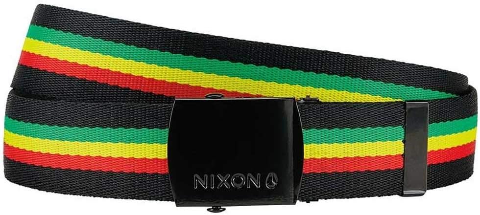 Nixon Basis Belt Rasta One Size