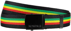 Nixon Basis Belt Rasta One Size