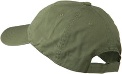 MG Low Profile Unstructured Cotton Cap - Olive OSFM