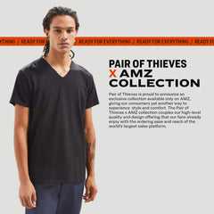 Pair of Thieves 3-Pack Slim Fit V-Neck T-Shirts for Men - Super Soft Tagless V Neck T-Shirts for Men, Multipack Tees
