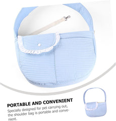 BESTonZON Pet Backpack Carrier for Dog Sling Bag Cat Pouch Carrier Travel Puppy Bag Backpacks for Large