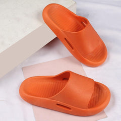 IWIHMIV Boys Slip on Slides Sandals Non Slip Girls Summer Beach Pool Outdoor Water Shoes Children Shower Slippers