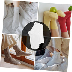 3pairs Athletic Socks Men Women Soccer Socks Softball Compression High