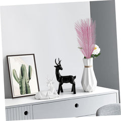 VICASKY 50Pcs Flexible Artificial Plants Lifelike Simulation Flower Decor for Garden Home Adjustable Cloth Stems Random Color Faux Fluffy Flowers Arrangement Random Color