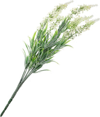 Cabilock Artificial Lavender Plant Realistic Faux Flowers for Home Decor Wedding Centerpieces Photography Props Easy to Clean Suitable for Windowsills Dining Tables Rooms