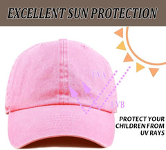 Classic Low Profile Baseball Cap, Adjustable Cotton Golf Hat, Unconstructed Plain Design for Men and Women(Fen)