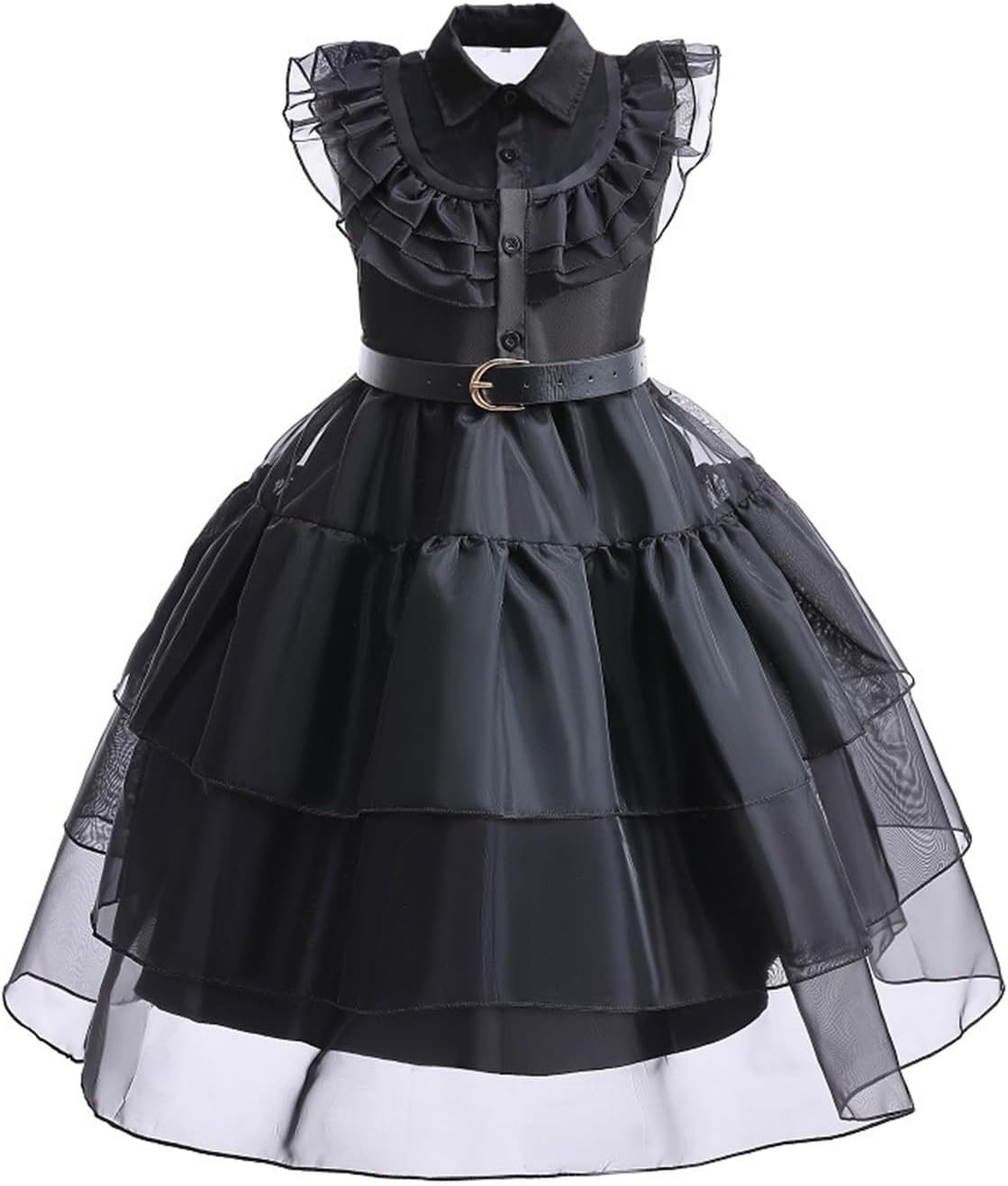 Girl Dresses Princess Sleeveless Kids Party Dresses Tulle Birthday Party Wedding Fancy Girls Dress for 3-10 Years Old