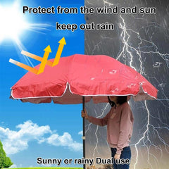 Patio Umbrella Replacement Canopy for 7.2ft 8.5ft 9.2ft 9.8ft 11.2ft Garden Sun Umbrella Replacement Cloth, 8/10 Ribs Market Umbrella Replacement Top Cover