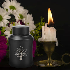 POPETPOP Pet Urns for Ashes Dog Urn Memorial Box Sealed Cremation Casket for Dogs and Cats Elegant Keepsake for