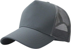 5 Panel Quick-Drying Oversize Trucker-Cap - L/XXL Plain Baseball Cap Mesh Hat