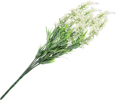 ERINGOGO DIY Simulation Plant Artificial Flower Decoration Sturdy Plastic for Wedding Decor Spa Bathroom Home Decor