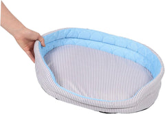 Cooling Dog Bed Washable Self Cooling Mat for Pets for Hot Weather Comfortable Cushion for Small Medium Dogs and Cats Removable Cover for Easy Cleaning