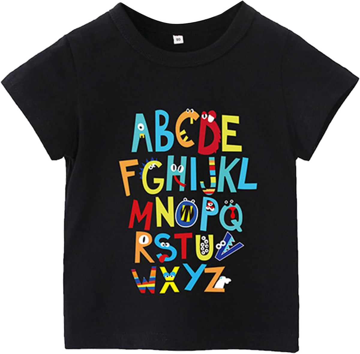 Kids Toddler Children Boys Spring Summer Print Letter Tshirt Clothing Casual Summer Spring Tunic Tops