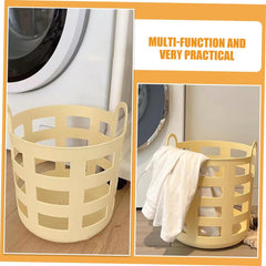 Cabilock Multi-function Storage Basket Handle Laundry Hamper for Dorm Apartment