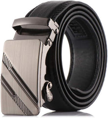 PU Belts Luxury Ratchet Waistband Strap Men Military Automatic Buckle(5)