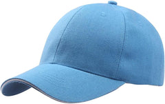 Generic Snapback Baseball Men Women Hat Hip-Hop Baseball Caps Hat Trucker Hat (Sky Blue, One Size)