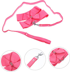 Dog Harness Chest Belt Pink Dog Leash Hauling Cable Traction Rope Comfortable Fit