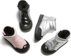 Young Girl Boots Size 3 Baby Shoes Toddler Boots Fashion Soft Bottom Toddler Shoes Plus Little Girl Bog Boots