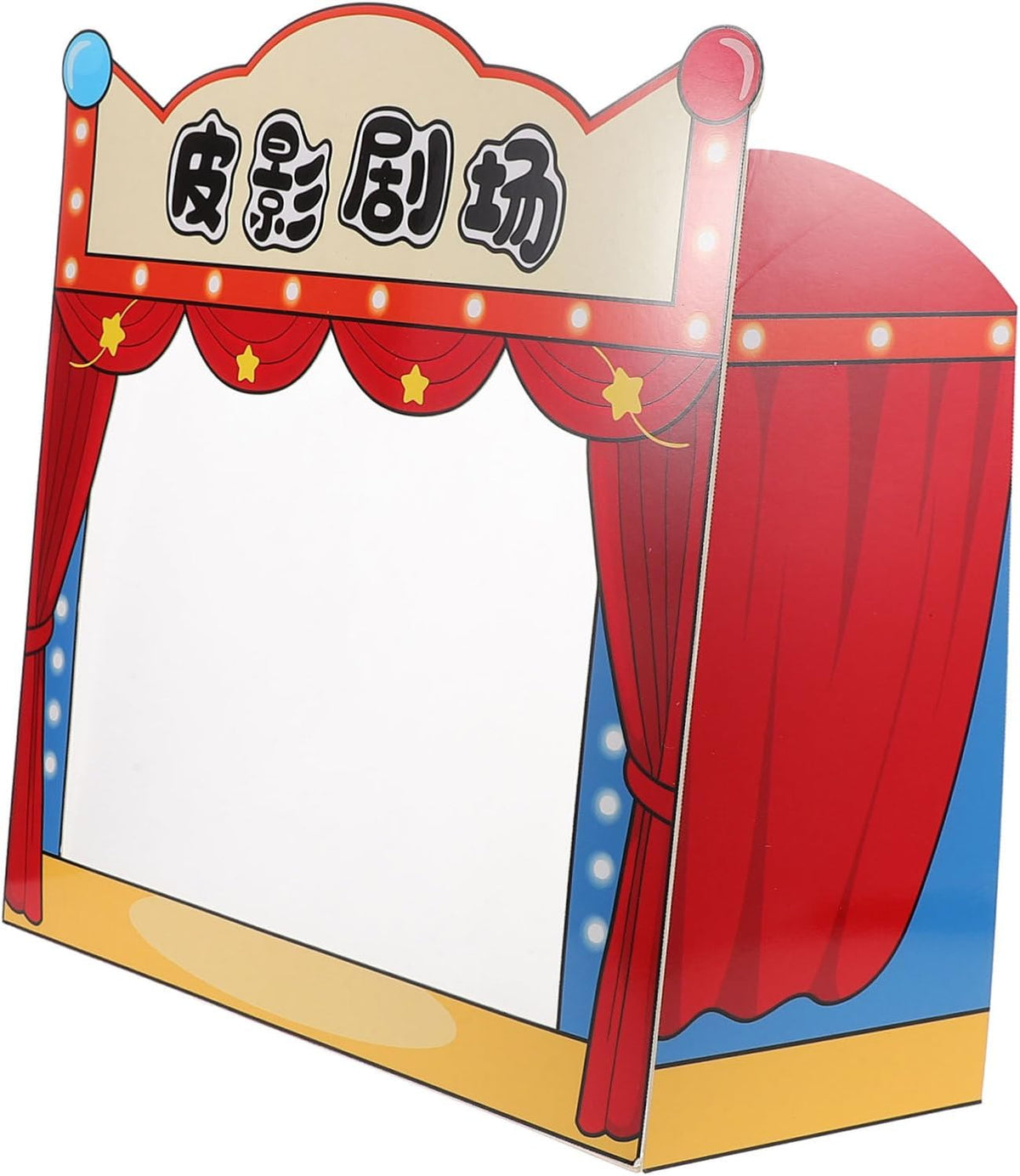 Boy Girl Shadow Puppets Theater Stage Multifunctional Storytelling Props for Family Puppet Shows Educational Play and Cultural Exploration