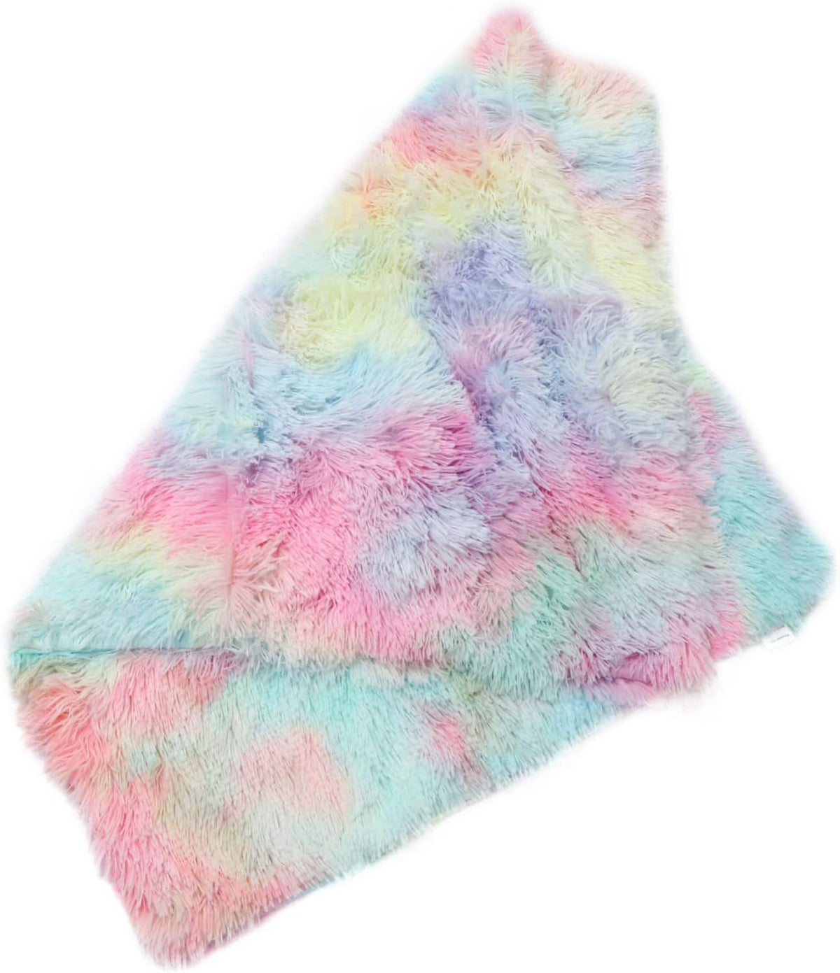 TOYANDONA Luxurious Faux Fur Pet Blanket Dog Bed for Crate Warm Plush Mat Pet Supplies