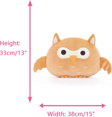 Lazada Cat Plush Kids Pillow Toys Gift for Toddler for Girls Gray 15 Inches