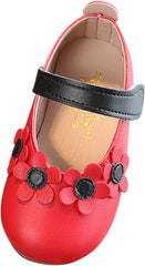 Toddler Comfortable Sneakers Girls Fancy Cute Flat Soft Ballerina Shoes Flat Elegant Girls School Dress Shoes