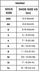 MeMoi Unisex Kids' Basic Modal Crew Socks