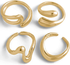 Stackable Rings for Women Knuckle Rings Stacking Jewelry Set Ring Set