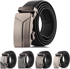 PU Belts Luxury Ratchet Waistband Strap Men Military Automatic Buckle(5)