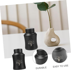 Stainless Steel PET Urns for Ashes Sealed Dog and Cat Memorial Cinerary Box Small PET Cremation Urn for Keepsakes