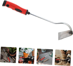 Hand Hoe Gardening Tool Weeding Hoe Non-Slip Handle for Cultivating Grass Cutting and Garden Maintenance