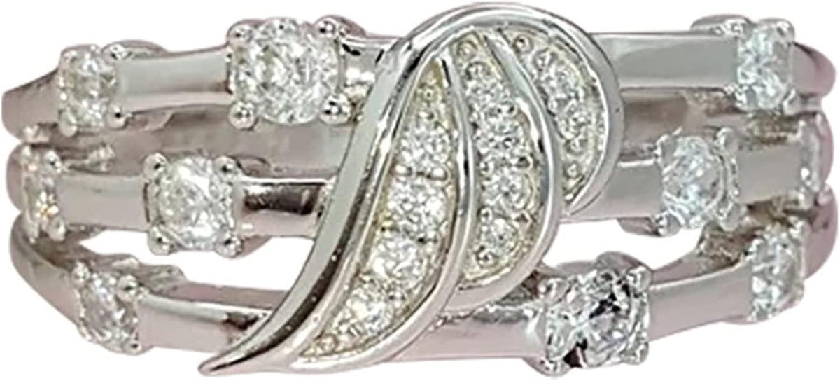 Womens Wedding Rings for Fashion Ring Personality Womens Zircon Ring Jewelry Beautiful design