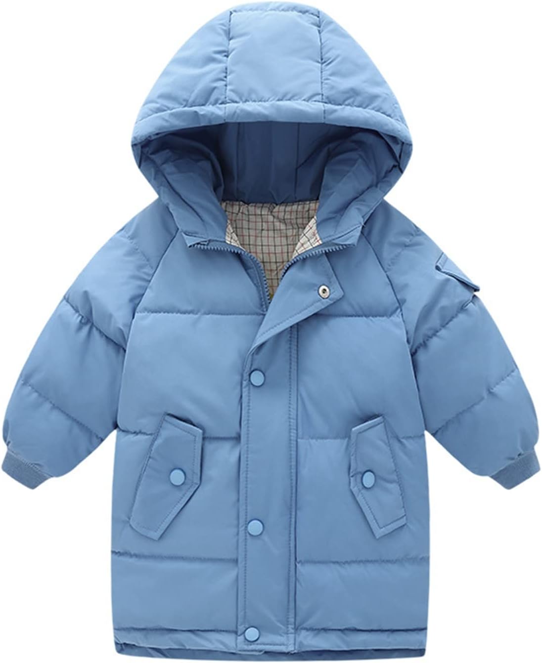 Winter Coat Boys 14 Toddler Kids Little Girls Winter Solid Coats Windproof Outerwear Winter Coat Boys Size 4t