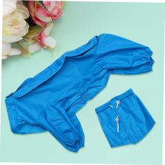 Happyyami Reflective Dog Raincoat for Medium Small Dogs Hooded Jumpsuit Elastic Design for Weather