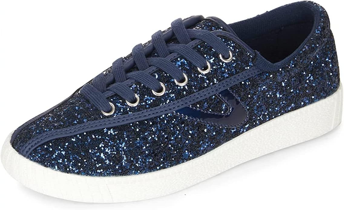 TRETORN Women's Nylite Sparkle Glitter Canvas Sneakers