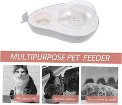 YARNOW Automatic Cat Water Bowl Wear Resistant Water Feeder for Cats and Dogs Durable Pet Water Dispenser for Home Use